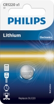 10x Philips Lithium CR1220 (blister 1)