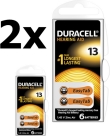 12x ( 2 Blister a 6st) Duracell Hearing Aid DA13 1.45V Gehoorapparaat batterijen